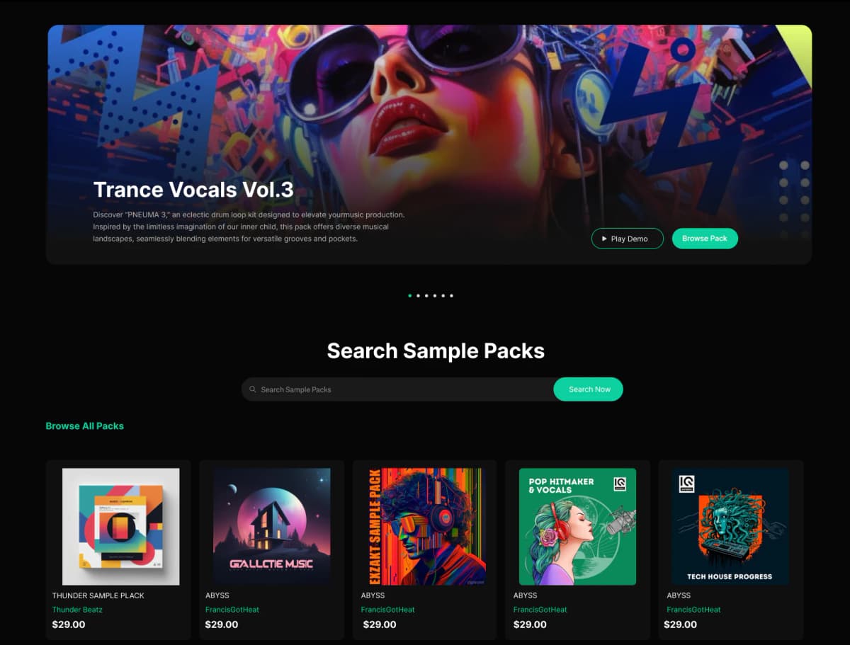 MelodyCollab Sample Packs